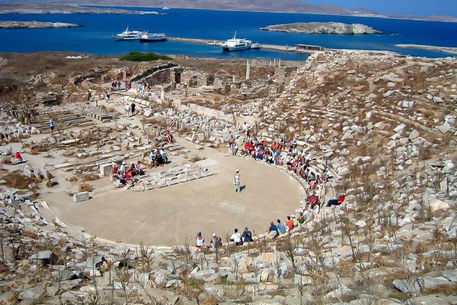 Mykonos: Yacht Cruise to Rhenia and Guided Tour of Delos - Delos UNESCO Archaeological Site: How the Guided Tour Changes Everything