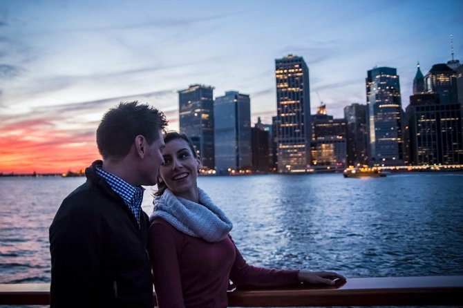 New York City Bright Lights Skyline Cruise on Yacht - Hudson River views: the Financial District and One World Trade glow