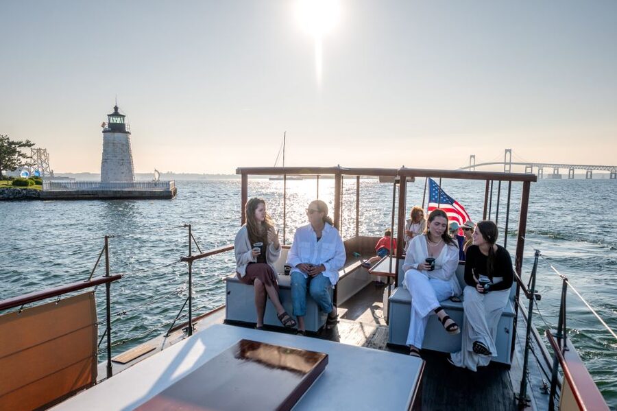 Newport: Yacht Sightseeing Cruise - Aboard Rum Runner II: Newport Harbor’s best seat is on a classic yacht