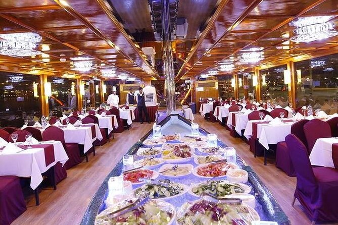 Nile River Dinner Cruise on a Yacht with Open Buffet - Open Buffet Dinner: Egyptian Comfort Food Plus Oriental Sweets