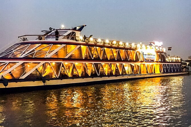 Nile River Dinner Cruise on a Yacht with Open Buffet - Sunset Views on the Nile: Photos, Air, and a Moving Dining Room
