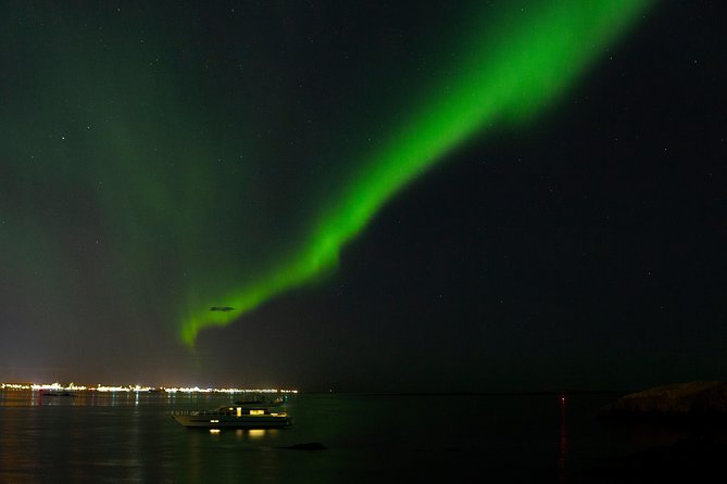 Northern Lights Yacht Cruise - Faxaflói Bay: darker water and a chance of whale sightings