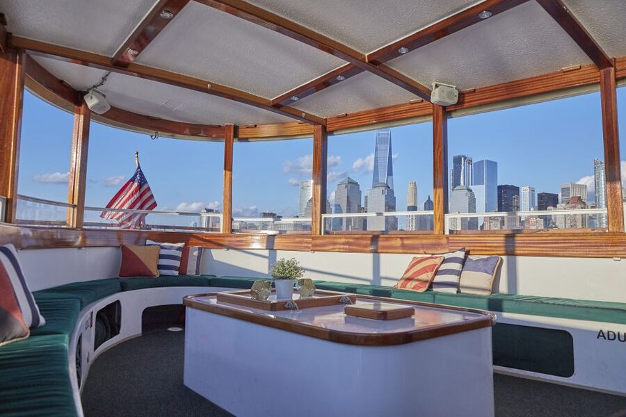 NYC: Sunset Cruise on a Small Yacht with a Drink - Getting aboard at Chelsea Piers (Pier 62 is the key)