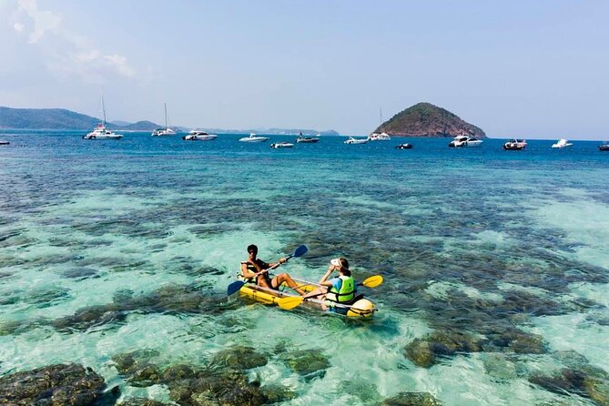 OMBRE Yacht Cruise to Racha & Coral Islands - Racha Yai water time: included gear and real choices