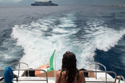 Palermo from the Sea : Luxury Trip between Crystalline Bays, BBQ and Relax - Stop 2: Mondello bay time, plus the BBQ option if you want to make it a meal