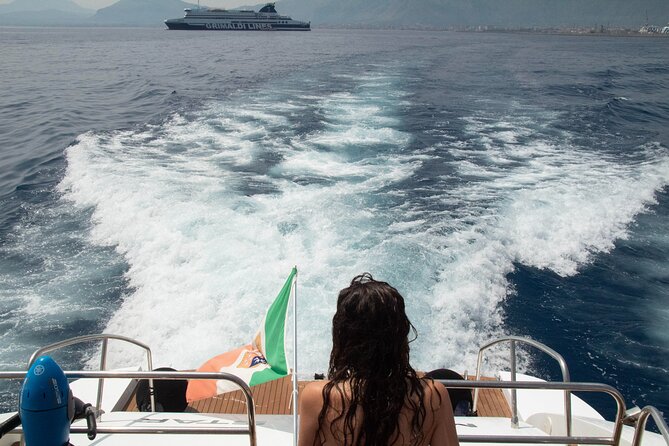 Palermo from the Sea : Luxury Trip between Crystalline Bays, BBQ and Relax - Stop 2: Mondello bay time, plus the BBQ option if you want to make it a meal