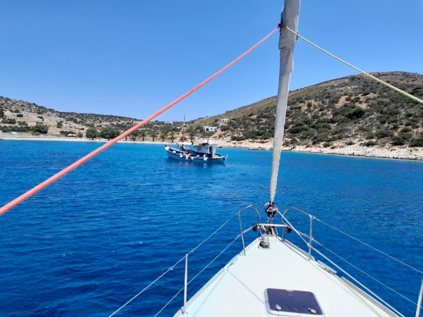 Paros: Full-Day Sailing Yacht Cruise - The small-group advantage: sailing tips and real conversation at sea