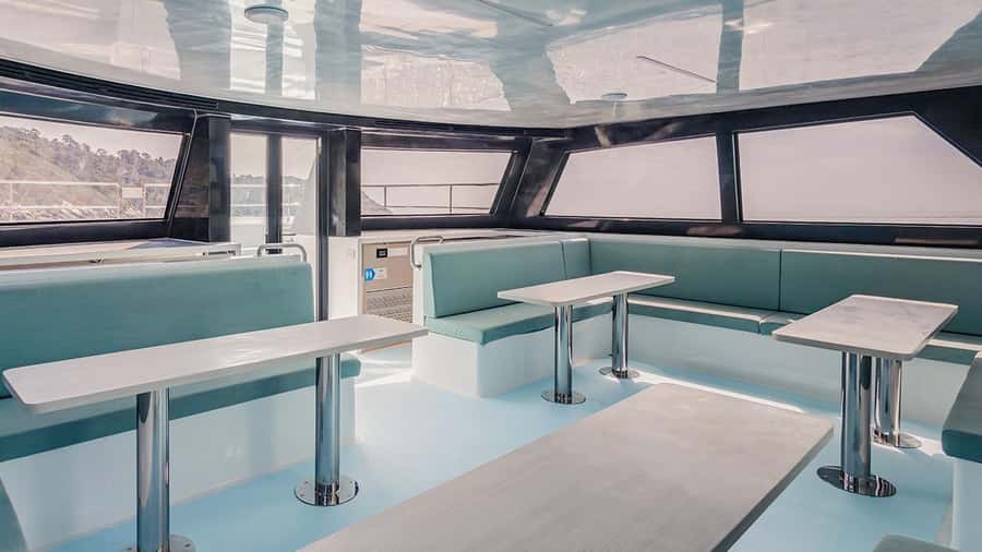 Phuket: Indigo Luxury Yacht to Phi Phi, Maya & Maithon - Catamaran Time: The Boat-Front Grind, But Pleasant