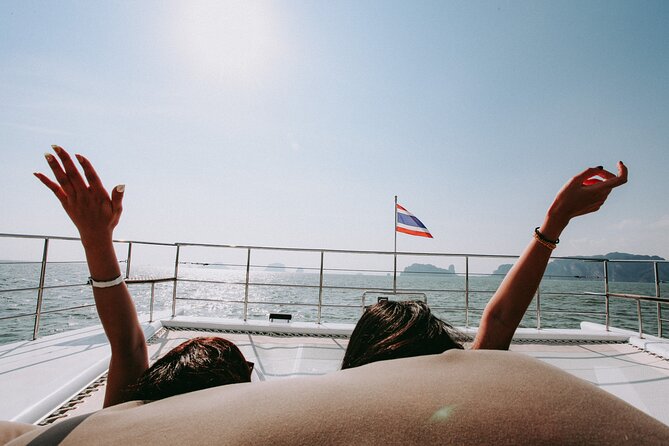 Phuket: James Bond Island and Phang Nga Bay by Premium Yacht - Phang Nga Bay during the ride: the “in-between” is the point