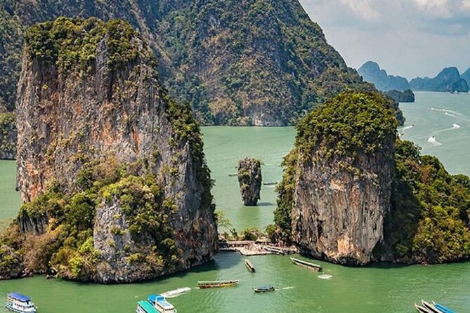 Phuket: James Bond Island & Phang Nga Bay Sunset Luxury Yacht - Naka Island: Papaya Salad, Afternoon Tea, and Water Fun