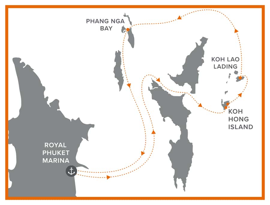 Phuket: Luxury HYPE Yacht to Phang Nga Bay and Hong Island - Koh Hong Lagoon: short swim time, lots of photo angles