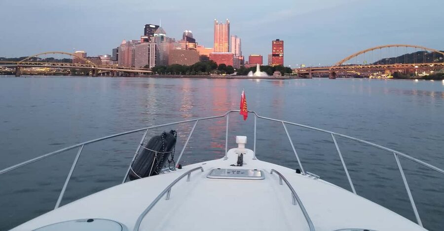 Pittsburgh: Private Yacht River Cruise with Captain and BYOB - Price and Value: $389 Per Group Up to 6