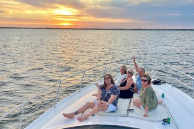 Private 3 Hour Sunset Cruise On A 50' Luxury Yacht With Captain - Meet at 632 Silvershore Dr and plan your timing