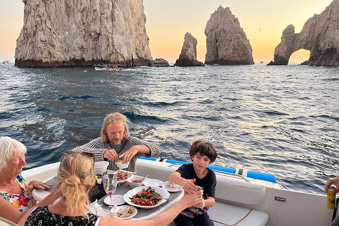 Private 3hr Yacht Cruise in Cabo San Lucas all included - Stop 3: Chileno Bay Los Cabos for Snorkel Plus Chill