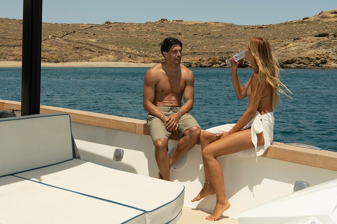 Private 5-Hour Cruise on Ultra Luxury Brand-New Yacht in Mykonos (Nevma) - Comfort on board: showers, bathrooms, towels, and WiFi