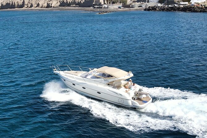 Private all included yacht Tour in Santorini - Red Beach and White Beach: snorkeling gear and swim time that stays fun