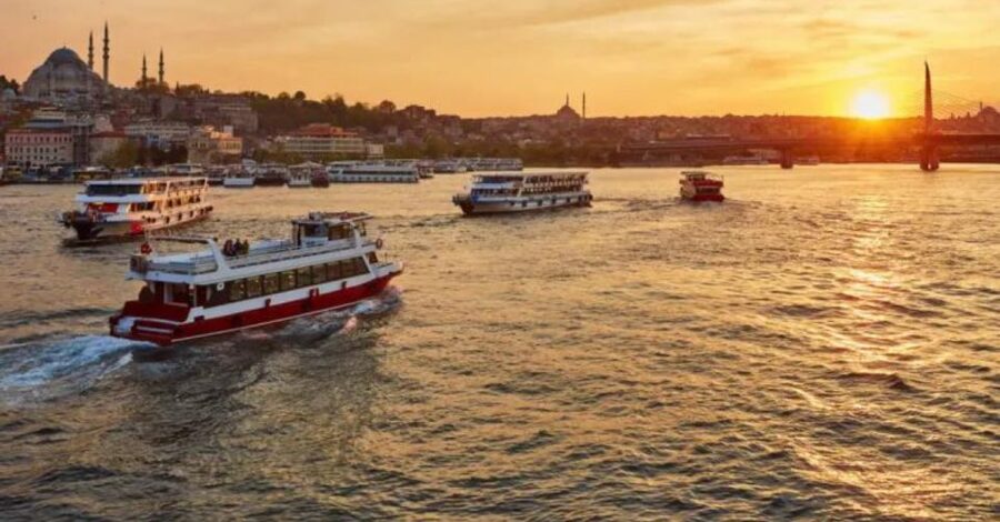 Private Bosphorus Sightseeing Cruise By Luxury Yacht - Bosphorus Bridge and Fatih Bridge: modern Istanbul, framed by water