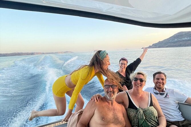 Private Caldera Cruise with Motor Yacht in Santorini - Key highlights