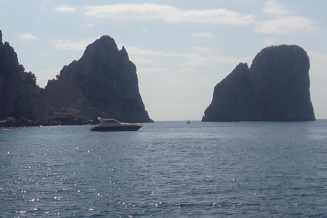 Private Cruise around Capri - yacht 50' - Capri Harbour pickup to an 8-hour sea route that can flex