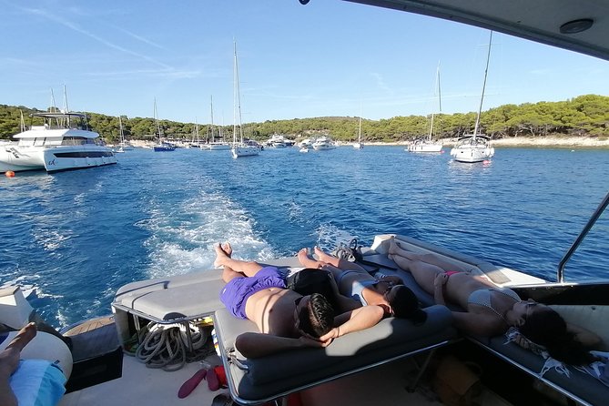 Private custom Blue & Green Cave tour with yacht from Hvar town - Cave Bisevo and the Blue Cave: rowboat access and separate ticketing