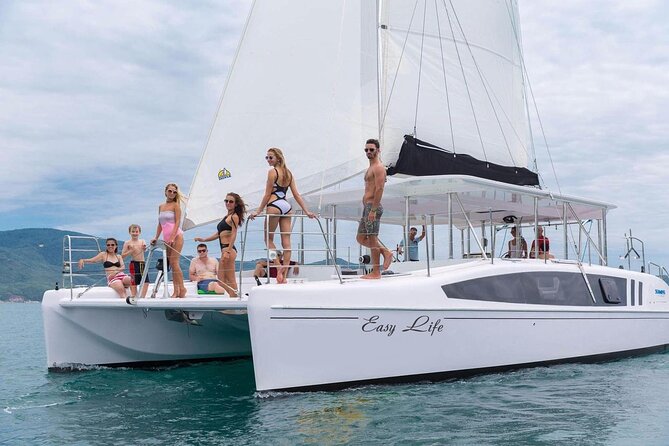 Private Day Sailing Cruise on Yacht in Nha Trang - Hon Tre Island snorkeling, swimming, and fishing time