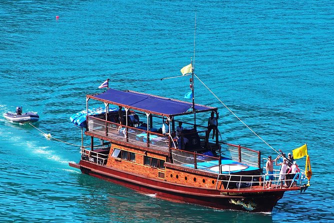 Private Full-Day Blue Dragon Yacht for Snorkeling Koh Tan & Visit Pink Dolphin - A teak yacht day beats the usual island grind