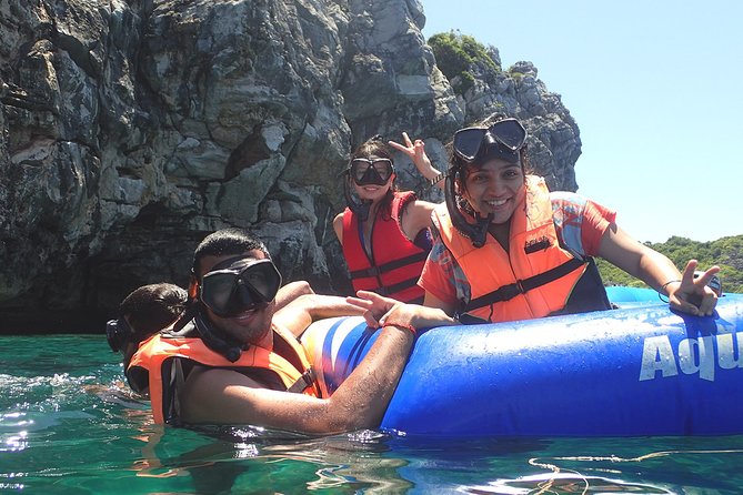 Private Full-Day Blue Dragon Yacht to Angthong National Marine Park - Ko Mae Ko and Emerald Lake (Blue Lagoon): viewpoint or beach time