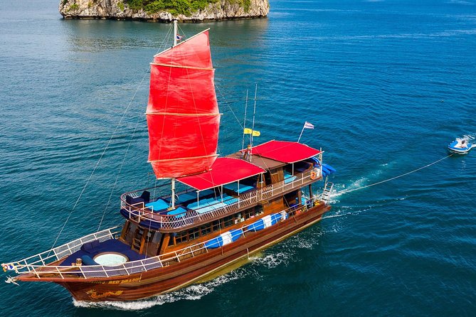 Private Full-Day Red Dragon Yacht to Angthong National Marine Park - What you actually get onboard: food, water time, and gear