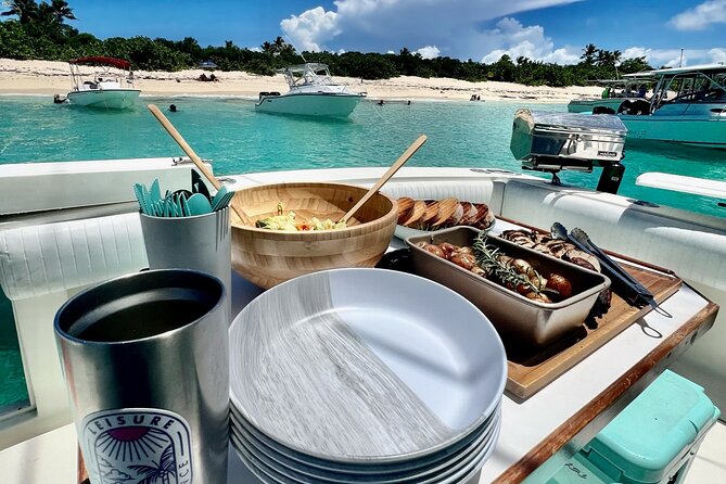 Private Luxury 36' Yacht from Fajardo to Icacos or Palomino - Lunch and snacks: what’s included, what’s optional, and what that means for value