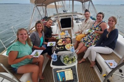 Private Luxury Sunset Sail on the 50ft Sailing Yacht Fate BYOB - Sailing by the Charleston Battery and the Pre-antebellum Waterfront