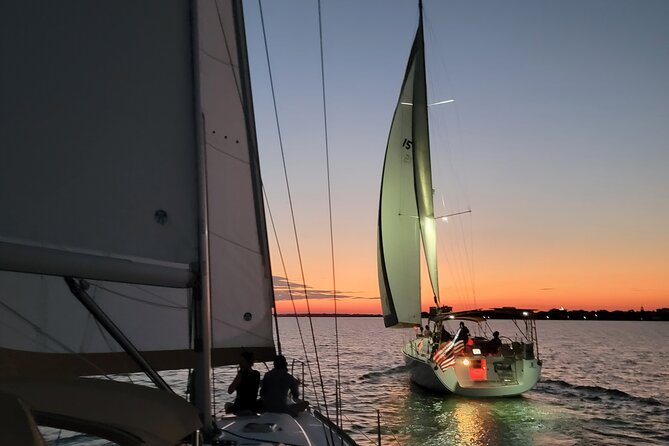 Private Luxury Sunset Sail on the 50ft Sailing Yacht Fate BYOB - Timing Your Sunset Sail and What the Crew Can Do With It