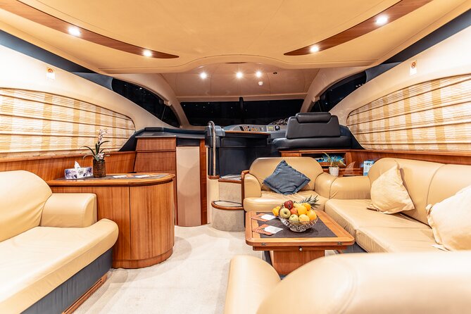 Private Luxury Yacht Cruise for up to 20 people - Free Time Choices: Swimming, BBQing, or Sunbathing
