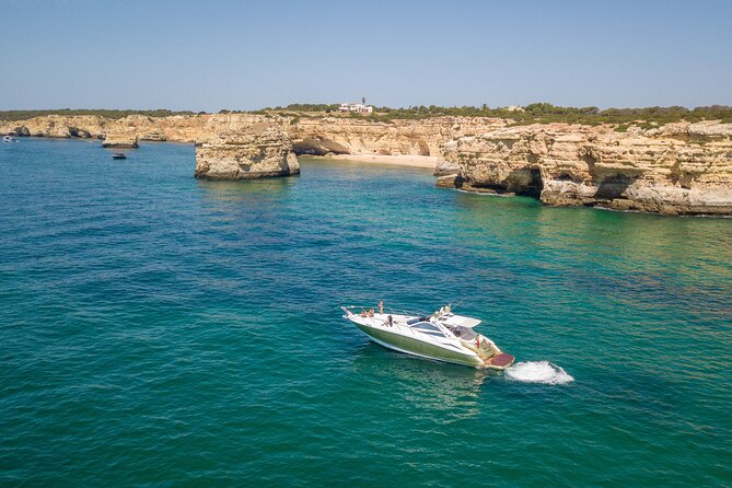 Private Sunset Yacht 2h Cruise from Albufeira Marina - Skipper commentary and a customizable feel (even on a set itinerary)