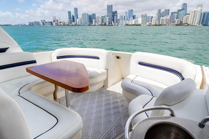 Private tour for 12 people on a 40 ft Yacht, Ft Lauderdale bay - Captains Make the Difference: Andre, Simon, Luis, and Nicolas as Examples