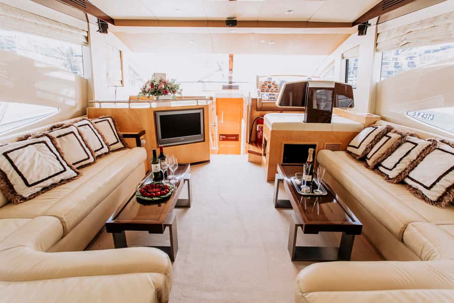 Private Yacht Dubai: 56ft - The Palm Jumeirah: where the route becomes unforgettable
