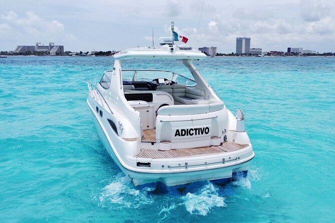 Private Yacht Rental in Cancun - Key things you’ll notice on this private yacht in Cancun