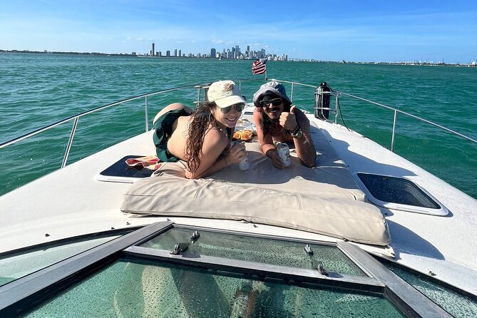 Private Yacht Rental in Miami Up to 12 People - Food and drinks: bring your own, keep it simple, and stay chilled