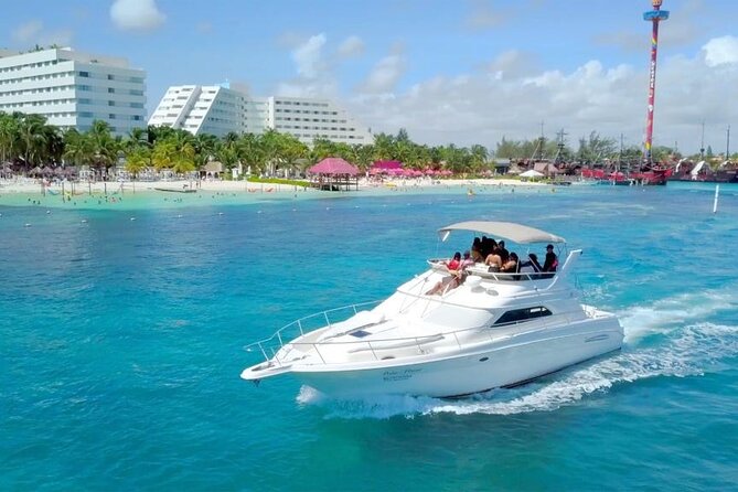 Private Yacht Rental Sea Ray 46ft Cancun 23P3 - What’s Included vs Not: Food, Alcohol, and Dock Fees