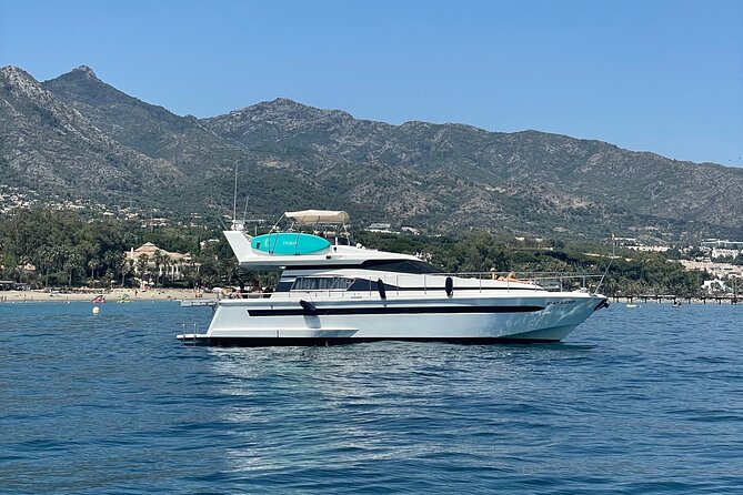 Private Yacht Sailing along the Marbella Coast - Dolphins and the Captain’s Touch: When the Sea Turns Into a Story