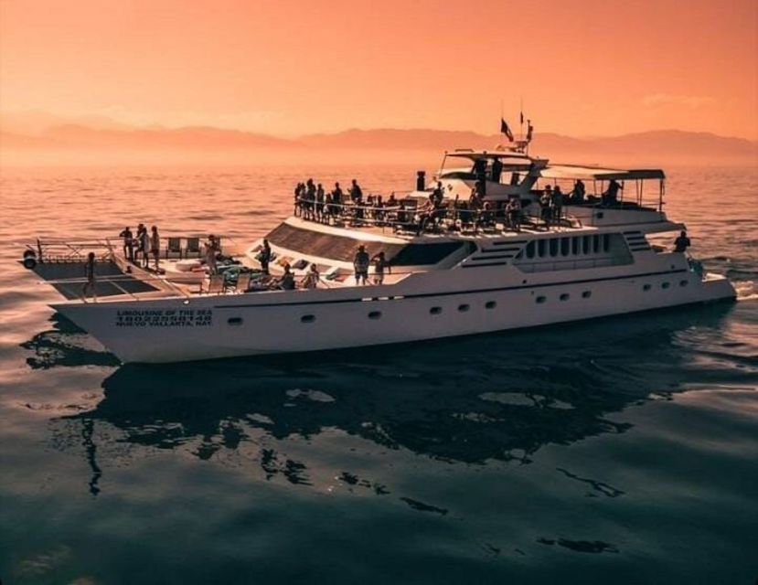 Puerto Vallarta: Mega Yacht Whale Watching Sunset Cruise - Getting on board at Chica Locca: two convenient starting points