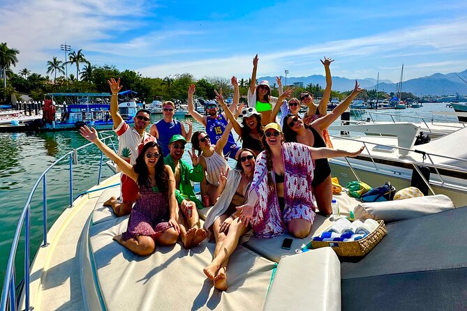 Puerto Vallarta Private Yacht Adventure 5 hours + 1 hour Free - Crew That Makes It Feel Personal (Luis, Antonio, Carlos)