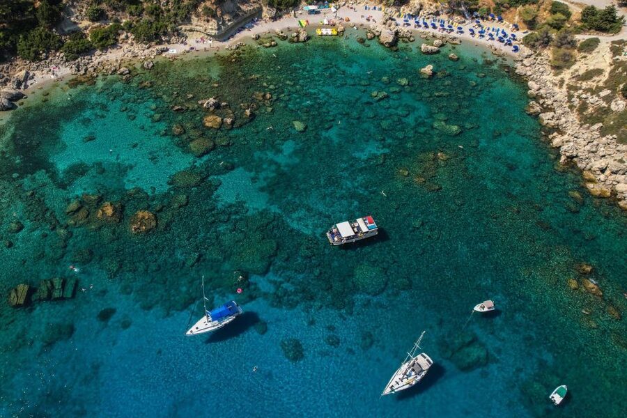 Rhodes: Sailing Yacht Cruise with Food & Drinks (SmallGroup) - Traganou Bay and the Emerald-Water Cruising Between Stops