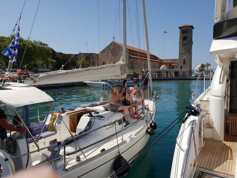 Rhodes: Sailing Yacht Cruise with Food & Drinks (SmallGroup) - Onboard Food and Drinks: Included, But Not Basic
