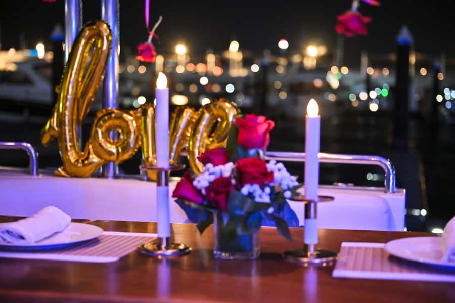 Romantic Dinner on Private Yacht - What’s Included vs. What You’ll Want to Add
