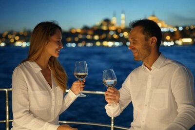 Romantic Night Cruise Live Violinist - A True Bosphorus Cruise: Where the Continents Face Each Other