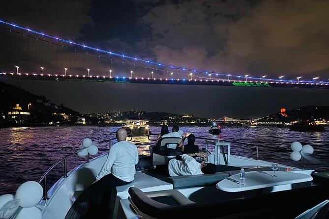 Romantic Night Cruise Live Violinist - Ortaköy and the Bosphorus Bridge Approach: A Lively Side Street Moment