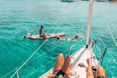 Sail and escape to Pakleni islands | Half day sailing on a modern 36ft yacht - Pakleni Islands Swim, Snorkel, and SUP: The Real Point of the Trip