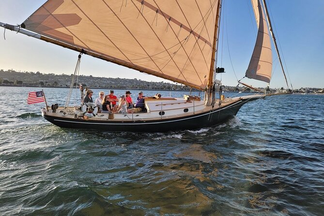 San Diego Sunset or Afternoon Sail on Classic Yacht - The route that strings together San Diego’s biggest waterfront icons