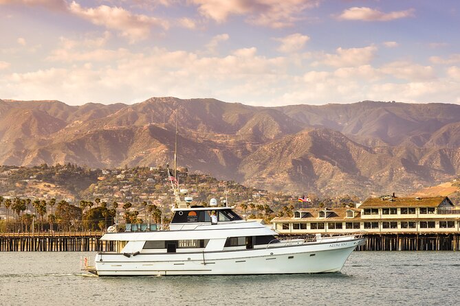 Santa Barbara Narrated Coastal Yacht Experience - Stearns Wharf Departure: the easy start that puts you on the water fast