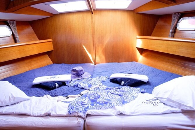 Santorini: Private Sailing Yacht Cruise with Meal and Drinks - Price and value: is $565.92 fair for a private charter?